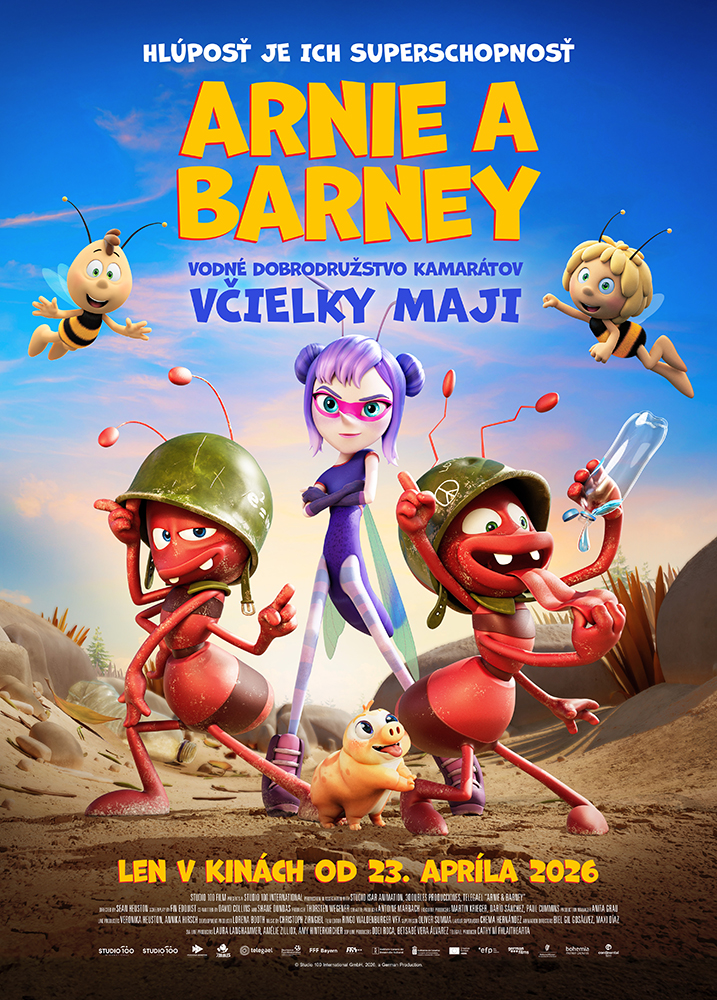 pi 1. 5. 2026 16:00 Arnie a Barney: Vodné dobrodružstvo kamarátov Včielky Maji