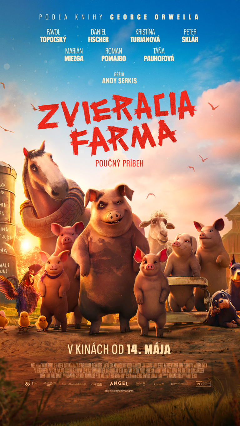 ne 7. 6. 2026 14:15 Zvieracia farma